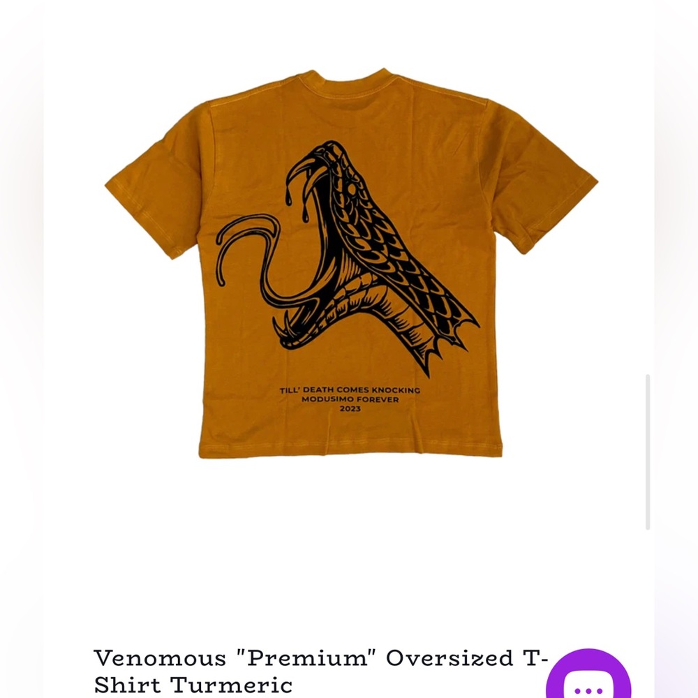 Modusimo heavy weight premium oversized tee